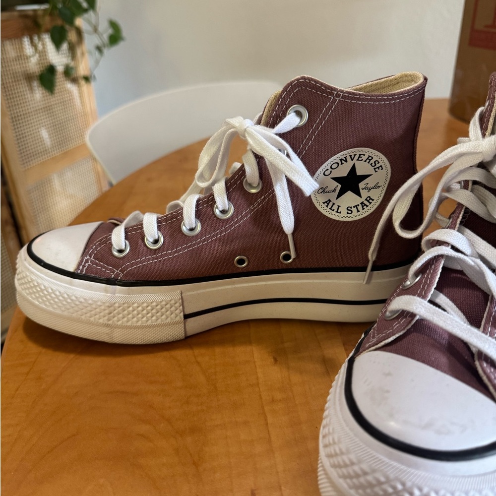Purple Hightop All Star Converse